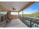 Enjoy tranquil views from this screened balcony at 6919 Winners Cir, Lakewood Ranch, FL 34202