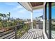 Private balcony overlooking the neighborhood at 7007 Point Of Rocks Rd, Sarasota, FL 34242