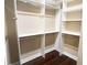 Spacious walk-in closet with ample shelving and hanging space at 715 116Th Ne Ct, Bradenton, FL 34212