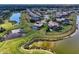 Community view showcasing houses and waterways at 7315 Bianco Duck Ct, Sarasota, FL 34240