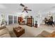 Open living and dining area with ample natural light at 7460 W Country Club N Dr, Sarasota, FL 34243