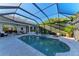 Inviting pool and spa with a covered lanai, perfect for relaxation at 7555 Tori Way, Lakewood Ranch, FL 34202