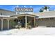 Sandbar Restaurant exterior, featuring a large sign and entrance at 8005 20Th W Pl, Bradenton, FL 34209