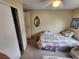 Cozy bedroom with full-size bed and large closet at 808 53Rd E Ave # 76, Bradenton, FL 34203