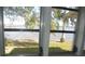 Scenic waterfront view from screened window at 9 Plaza E St, Bradenton, FL 34208