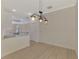 Bright dining room features wood-look floors and pendant lighting at 9100 Yarberry St, Sarasota, FL 34240