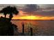 Scenic sunset view over the calm waters at 10428 Marion St, Englewood, FL 34224