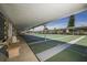 Enjoyable shuffleboard courts under covered area at 1108 43Rd Avenue E Dr, Ellenton, FL 34222