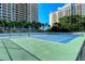 Well-maintained tennis court, ready for a friendly match at 1111 N Gulfstream Ave # 14C, Sarasota, FL 34236