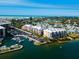 Aerial view of waterfront community at 1260 Dolphin Bay Way # 303, Sarasota, FL 34242