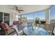 Relaxing screened balcony overlooking the water at 1260 Dolphin Bay Way # 303, Sarasota, FL 34242