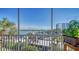 Enjoy breathtaking water views from this balcony at 1260 Dolphin Bay Way # 303, Sarasota, FL 34242