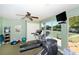 Fitness center with cardio and weight equipment at 1260 Dolphin Bay Way # 303, Sarasota, FL 34242