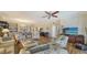 Open living space with hardwood floors and lots of light at 1260 Dolphin Bay Way # 303, Sarasota, FL 34242