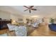 Bright and airy living room with hardwood floors at 1260 Dolphin Bay Way # 303, Sarasota, FL 34242