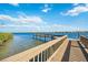 Tranquil waterfront views from your private dock at 1280 Dolphin Bay Way # 202, Sarasota, FL 34242