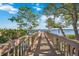 Steps to your private dock from the community at 1280 Dolphin Bay Way # 202, Sarasota, FL 34242