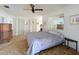 Bright bedroom with a large bed and ample closet space at 1314 64Th W St, Bradenton, FL 34209