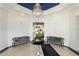 Elegant lobby with seating and chandelier at 1350 Main St # 1302, Sarasota, FL 34236