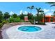 Relaxing community spa with a circular hot tub at 13947 Messina Loop, Bradenton, FL 34211