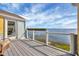 Spacious deck with water views at 16 Tidy Island Blvd # 16, Bradenton, FL 34210