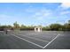 Well-maintained tennis courts with a shaded viewing area at 16 Tidy Island Blvd # 16, Bradenton, FL 34210