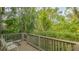 Spacious deck with tranquil garden views, ideal for outdoor enjoyment at 1621 Clower Creek Dr # Tr173, Sarasota, FL 34231