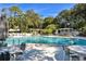 Large resort-style pool with surrounding seating at 1621 Clower Creek Dr # Tr173, Sarasota, FL 34231