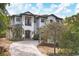 Modern two-story house with paver driveway at 1718 Prospect St, Sarasota, FL 34239