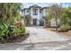 Modern two-story house with paver driveway at 1718 Prospect St, Sarasota, FL 34239