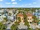 Two-story house next to other beach houses at 221 Tenacity Ln, Sarasota, FL 34242