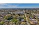 Aerial view of residential neighborhood near the coast at 2338 Lynn St, Sarasota, FL 34231