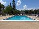 Refreshing community swimming pool at 2636 Hidden Lake N Dr # G, Sarasota, FL 34237