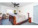 Spacious bedroom with a king-size bed at 315 Palm Grove Ave, Englewood, FL 34223