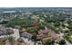 Aerial view showcasing the condo and its surroundings in a residential area at 3640 41St S Ln # F, St Petersburg, FL 33711