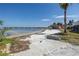 Private beach access with sandy shoreline at 3640 41St S Ln # F, St Petersburg, FL 33711