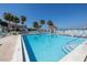 Expansive community pool overlooking the bay at 3640 41St S Ln # F, St Petersburg, FL 33711