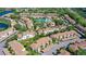 Community overview with pool and tennis courts at 4250 Players Pl # 2625, Sarasota, FL 34238