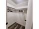 Large walk-in closet with ample shelving and hanging space at 4609 19Th W St, Bradenton, FL 34207