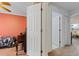 Bright hallway with access to bedrooms and other rooms at 4927 69Th E Ct, Palmetto, FL 34221