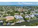 Wide aerial showcasing home's waterfront location at 505 69Th St, Holmes Beach, FL 34217