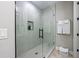 Large walk-in shower with glass enclosure at 505 69Th St, Holmes Beach, FL 34217