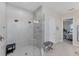 Large walk-in shower with tile surround and built-in seat at 5204 Title Row Dr, Bradenton, FL 34210