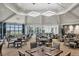 Bright and airy clubhouse dining area with ample seating at 5517 Palmer Cir # 101, Bradenton, FL 34211