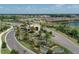 Grand entrance to Lakewood National with a water feature at 5517 Palmer Cir # 101, Bradenton, FL 34211