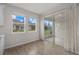 Breakfast nook with sliding glass doors to patio at 5564 Coachwood Cv, Bradenton, FL 34211