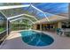 Enjoy this refreshing pool with screened enclosure at 601 Lakescene Dr, Venice, FL 34293