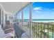 Enjoy breathtaking ocean views from this balcony at 6300 Midnight Pass Rd # 810, Sarasota, FL 34242