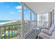 Relaxing balcony boasting panoramic ocean views at 6300 Midnight Pass Rd # 810, Sarasota, FL 34242