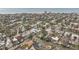 Aerial view of neighborhood near the coast at 633 Avenida De Mayo, Sarasota, FL 34242